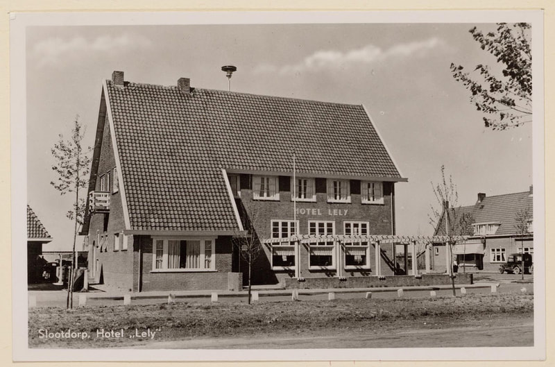 Hotel Lely, vroeger Hotel De Wieringermeer in 1954.